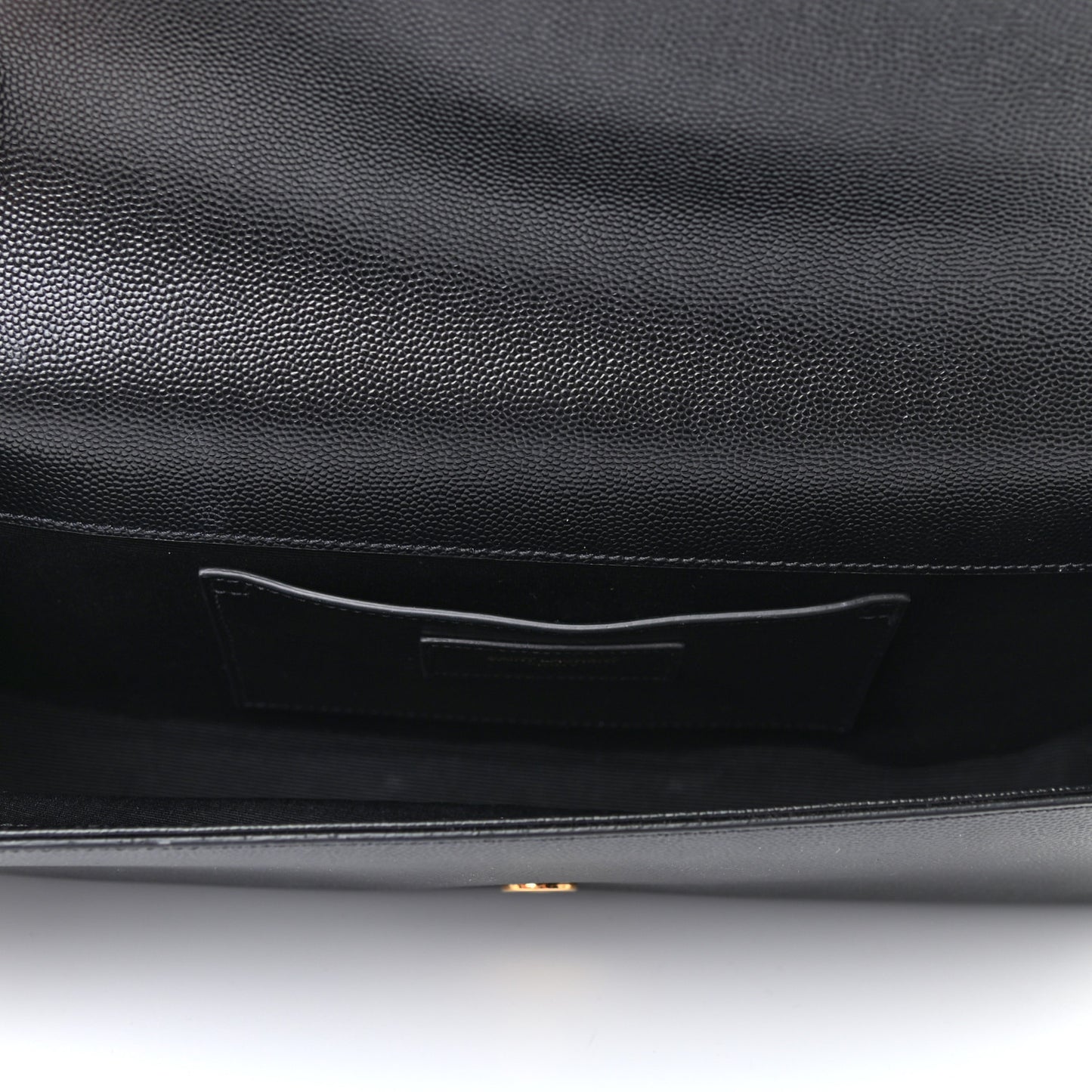 Grain De Poudre Monogram Cassandre Clutch Black