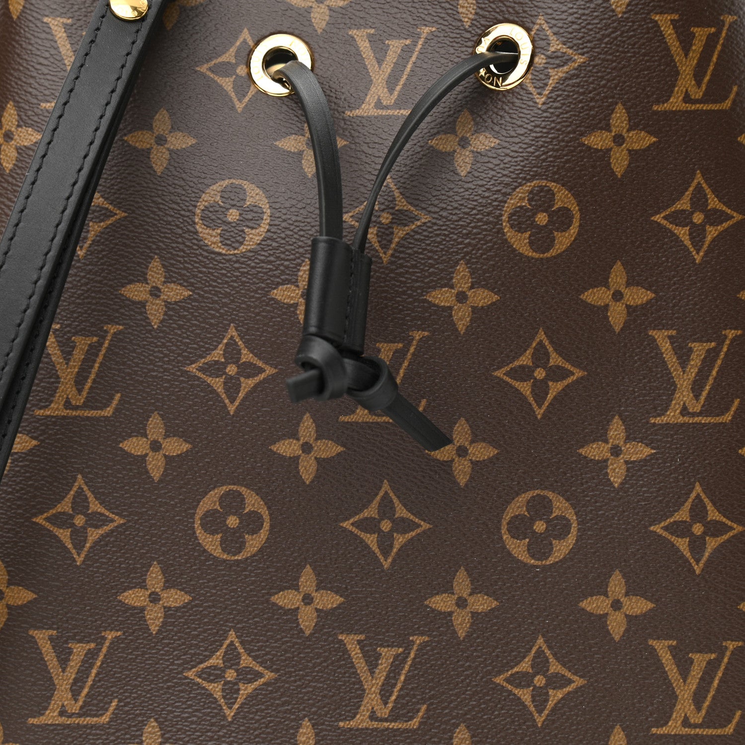 Louis Vuitton Monogram Neonoe MM Black 7 of 9