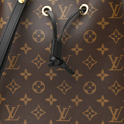Louis Vuitton Monogram Neonoe MM Black 7 of 9