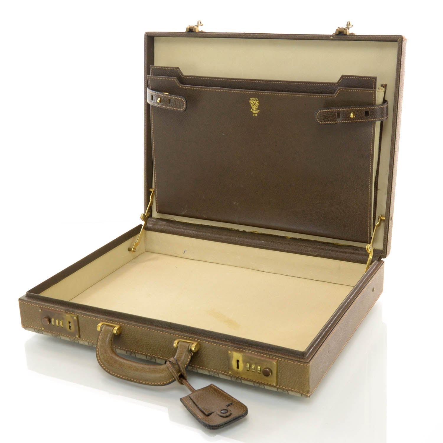 Gucci Monogram Briefcase 5 of 9