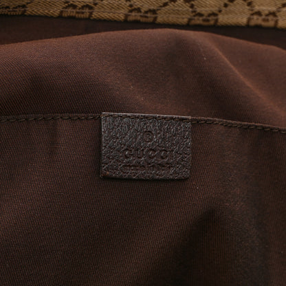 Gucci GG Monogram Medium Handle Vertical Tote Bag Dark Brown 6 of 13