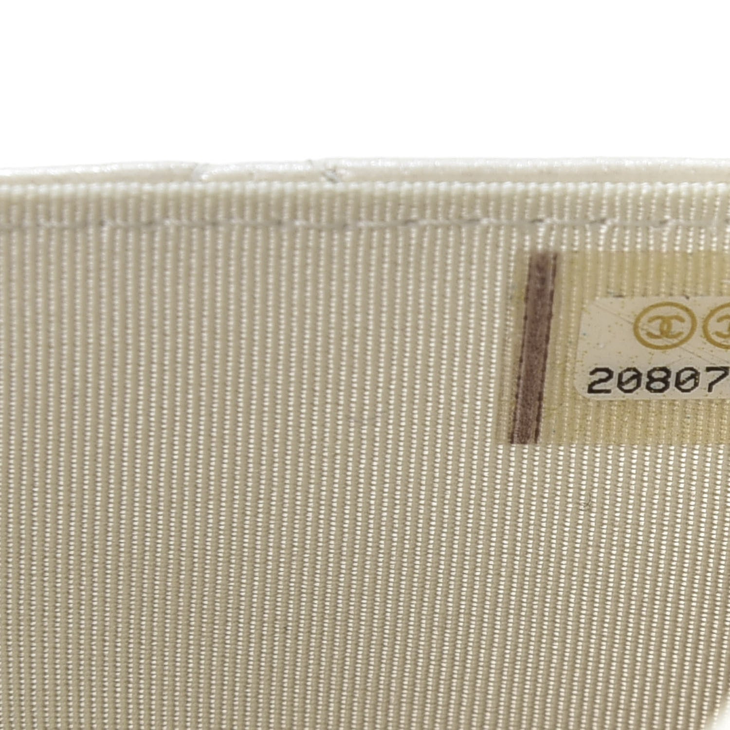 Chanel Metallic Calfskin Lucky Charms Casino 2.55 Reissue Wallet On Chain WOC Ivory 9 of 11