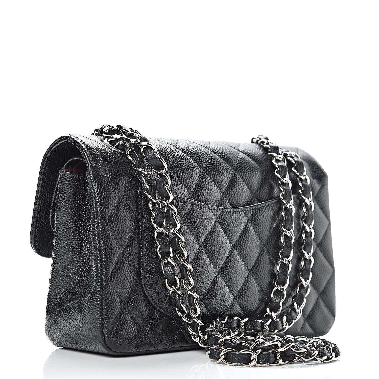 Chanel Caviar Quilted Small Double Flap Black 3 of 13