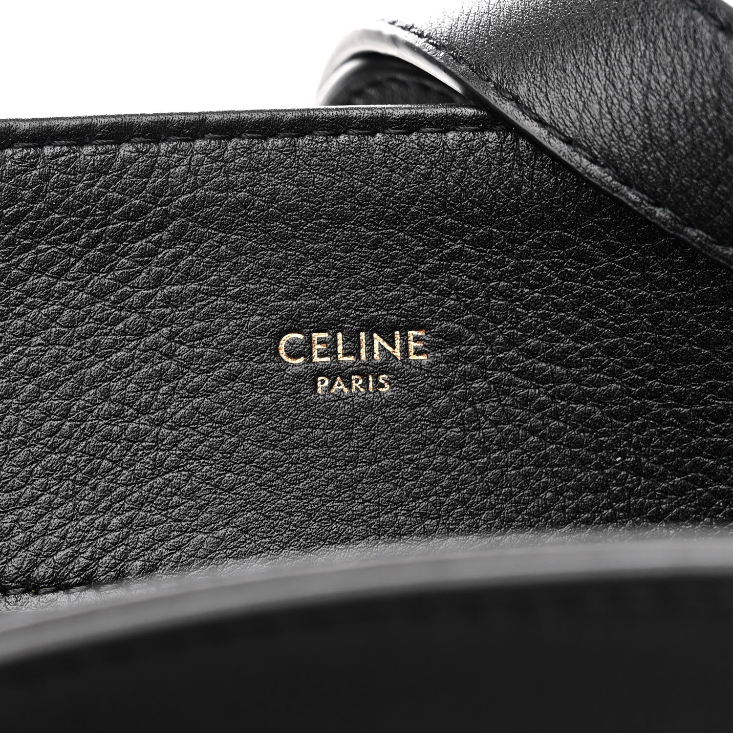 Celine Supple Calfskin Medium Appoline Black 6 of 10