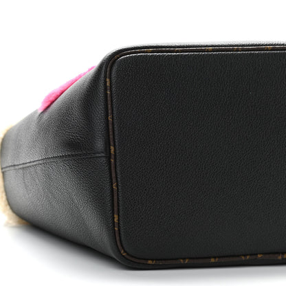 Louis Vuitton Calfskin Teddy NeoNoe MM Black 10 of 11