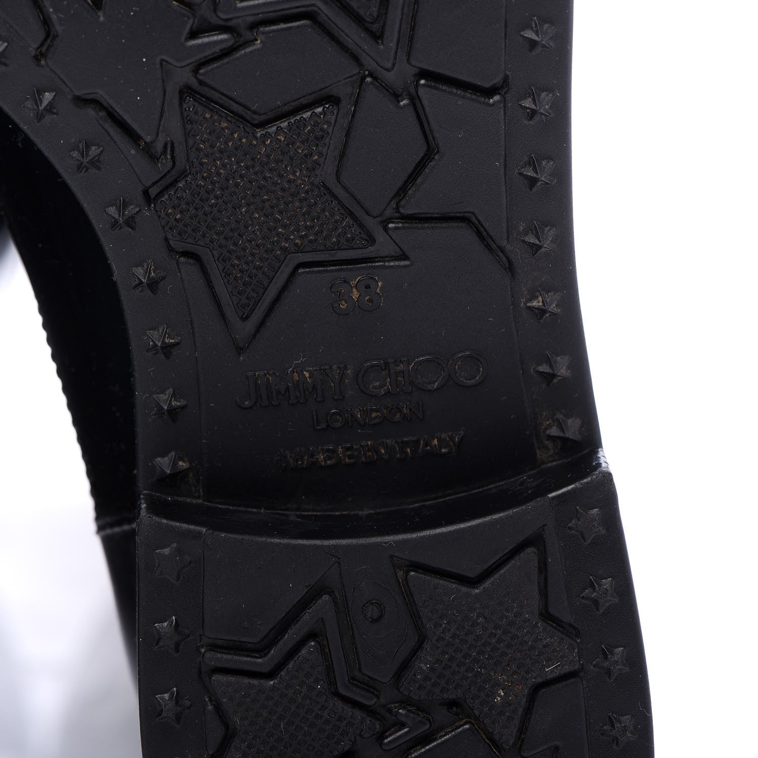 Jimmy Choo TPU Edith Rain Boots 38 Black 8 of 8
