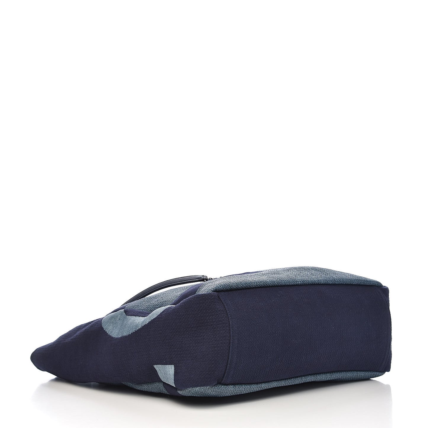 Canvas Large Shopping Tote Dark Blue