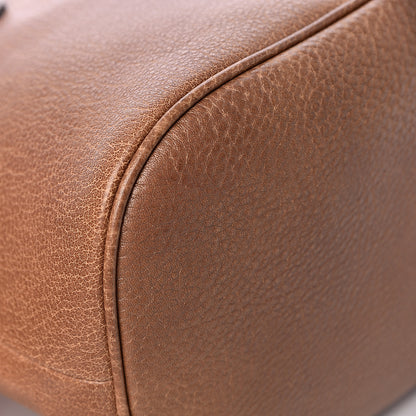 Gucci Calfskin Medium Web Dome Bag Brown 12 of 14