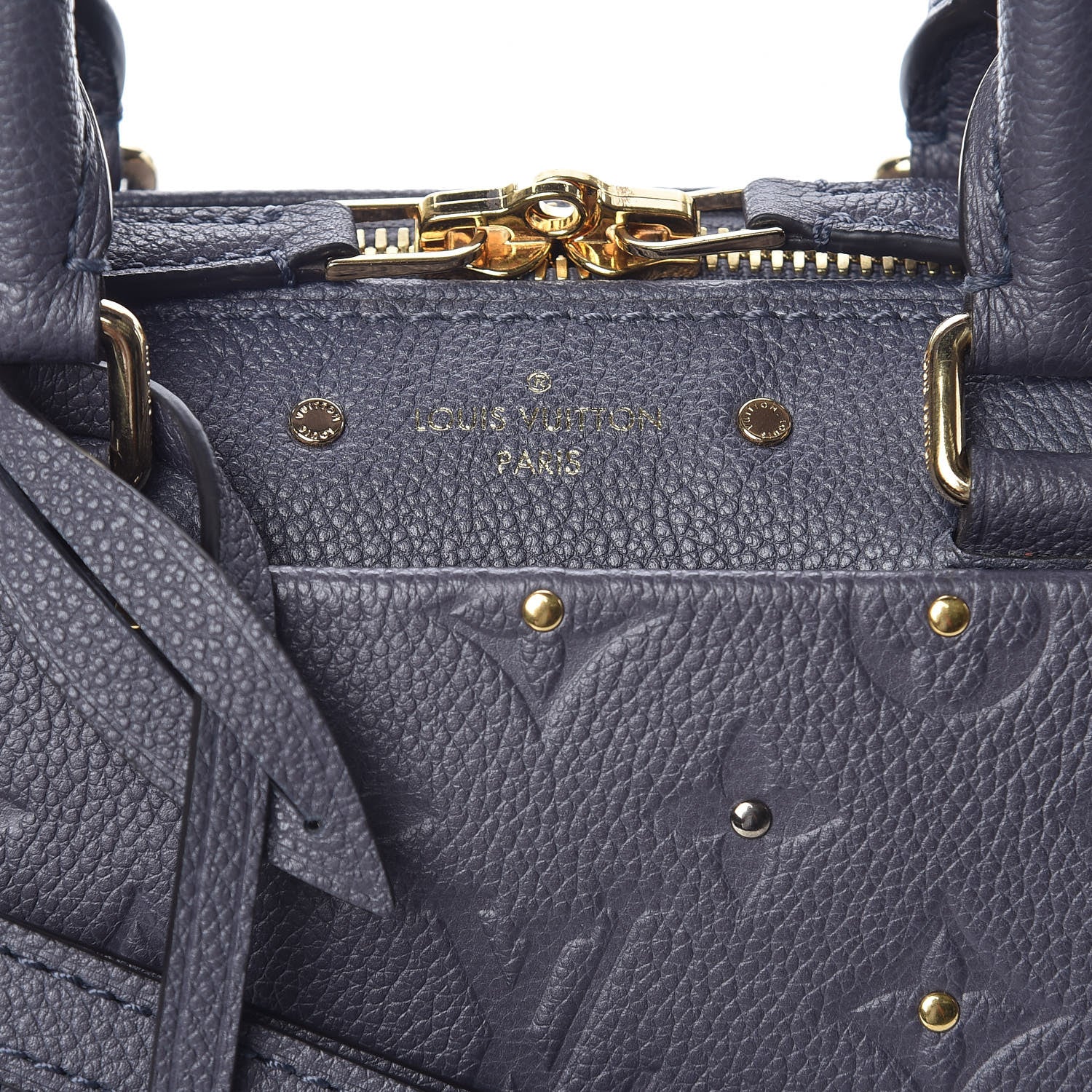 Louis Vuitton Empreinte Studded Speedy Bandouliere 20 Gris Silver 8 of 12
