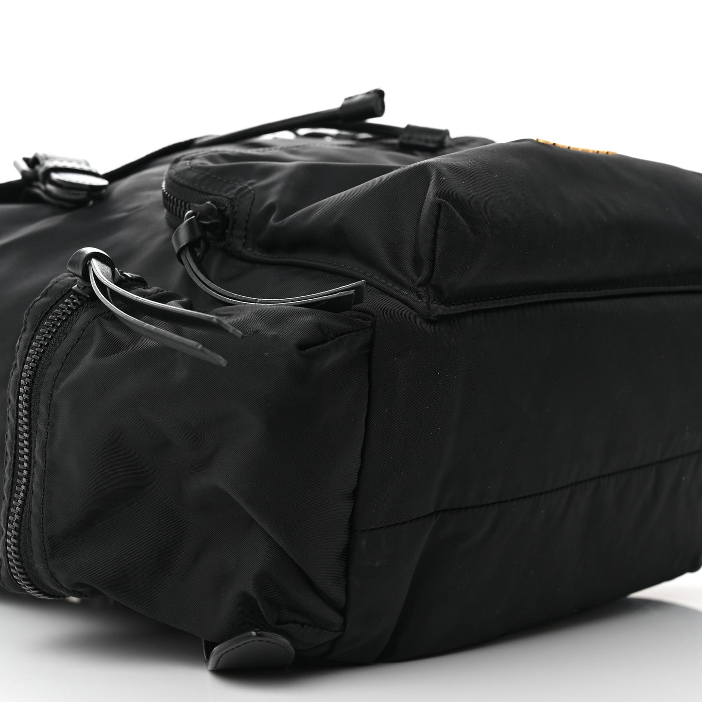 Technical Nylon Large Rucksack Backpack Black