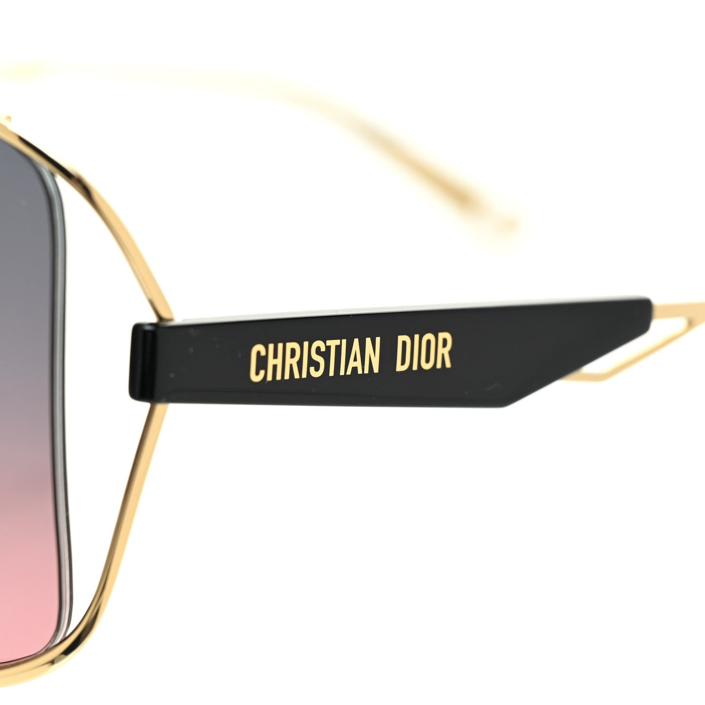 Metal ArchiDior S1U Sunglasses Gold