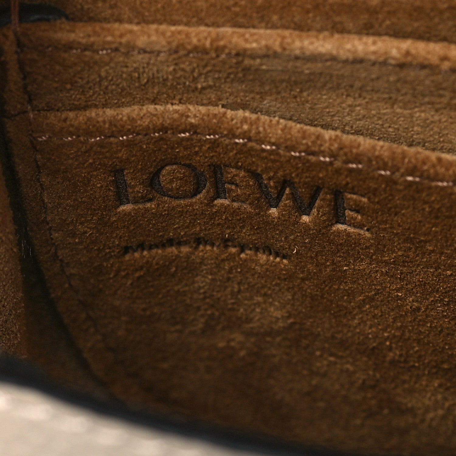 Loewe Grained Calfskin Mini Gate Crossbody Bag Light Oat 6 of 9