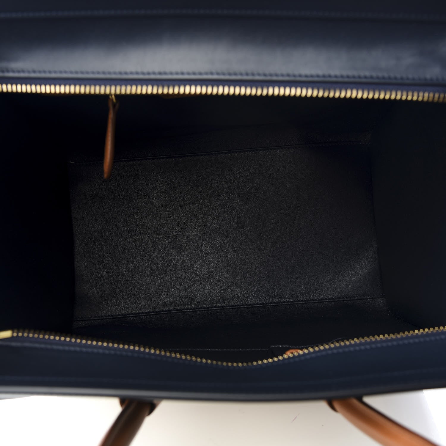 Celine Smooth Calfskin Mini Tri-Color Luggage Brown 4 of 9