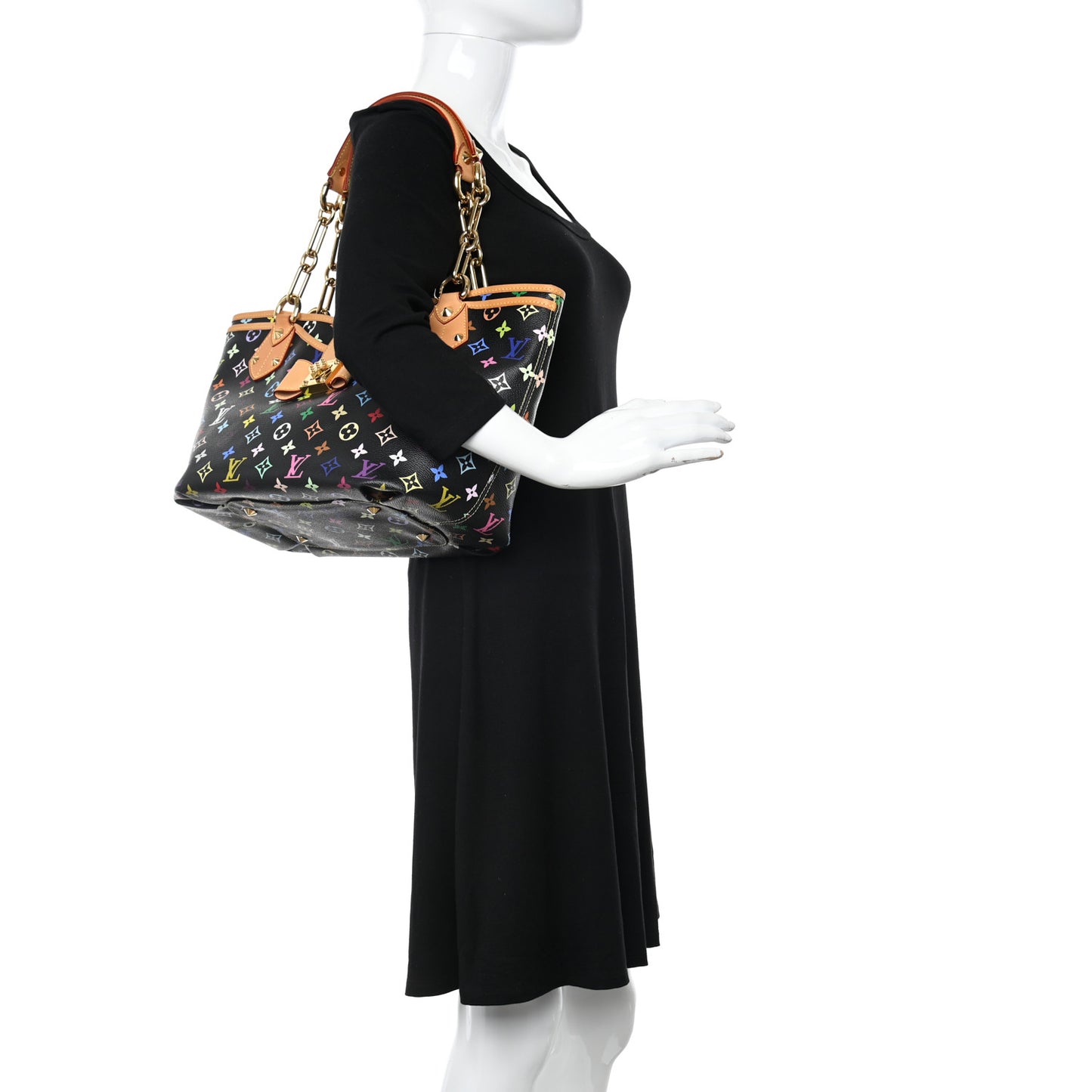 Monogram Multicolor Annie GM Black