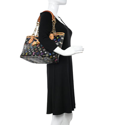 Louis Vuitton Monogram Multicolor Annie GM Black 2 of 15