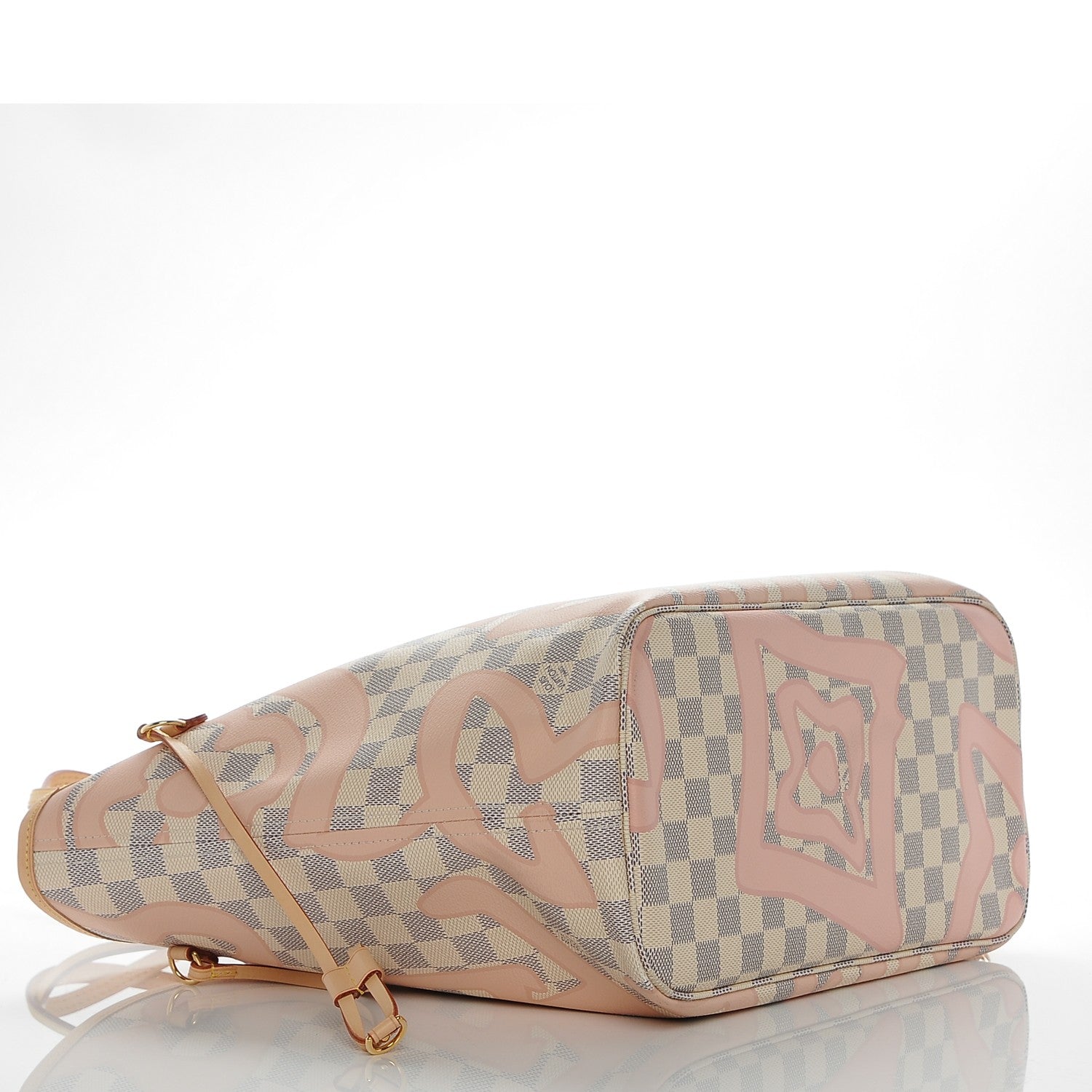 Louis Vuitton Damier Azur Tahitienne Neverfull MM 4 of 7
