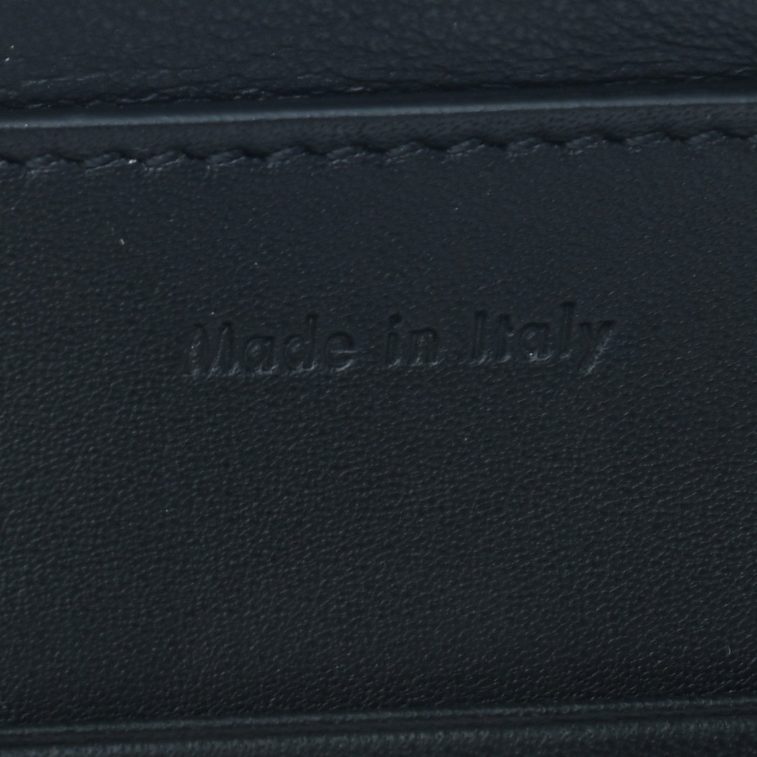 Celine Calfskin Large Made In Clutch Pouch Black 6 of 7