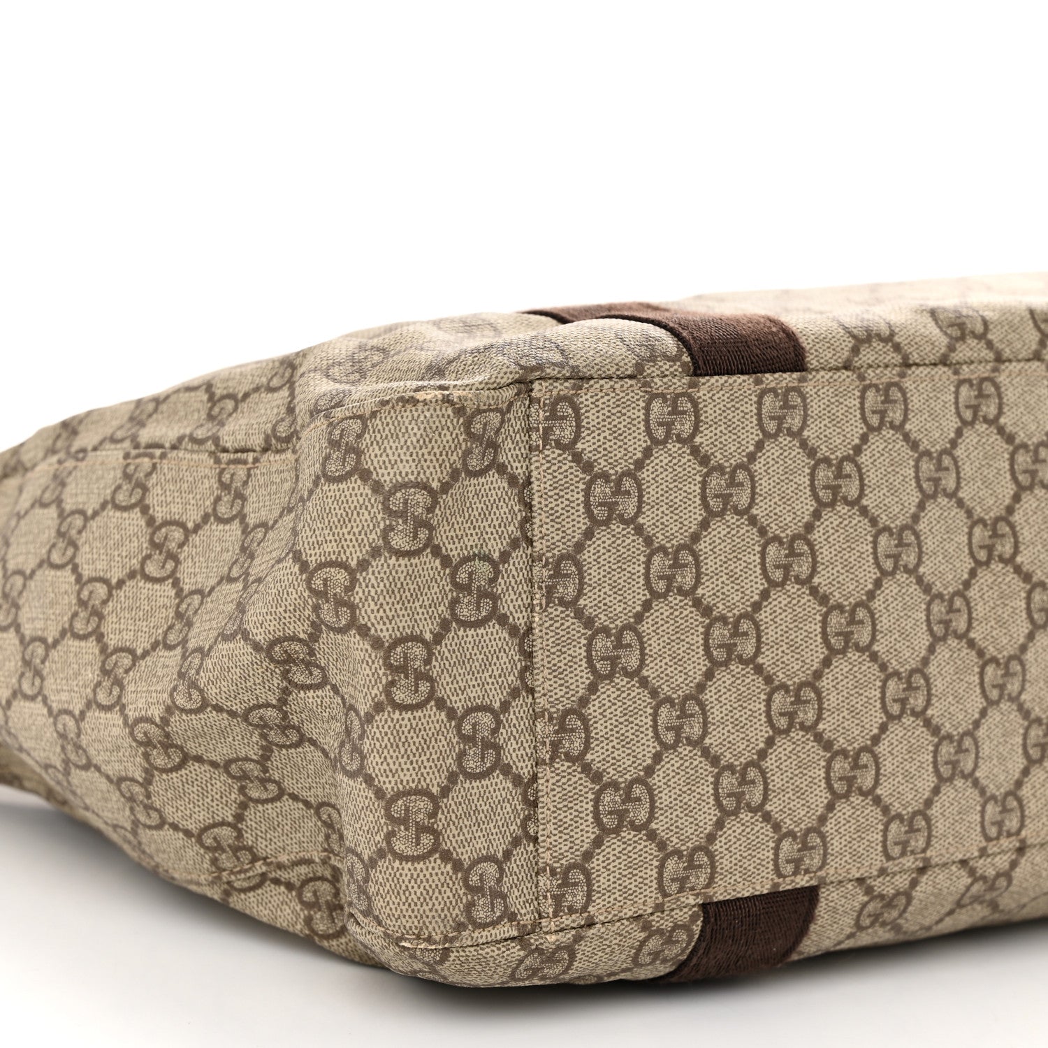 Gucci GG Plus Monogram Medium Tote Dark Brown 9 of 12