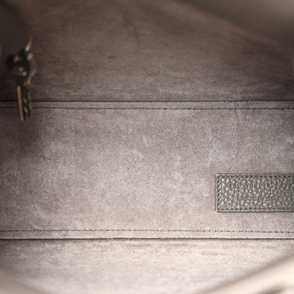 Saint Laurent Grained Calfskin Nano Supple Sac De Jour Fog 5 of 12