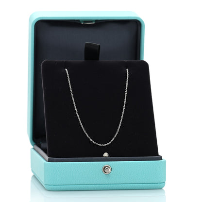 Tiffany 18K White Gold Chain Necklace 24" 5 of 5
