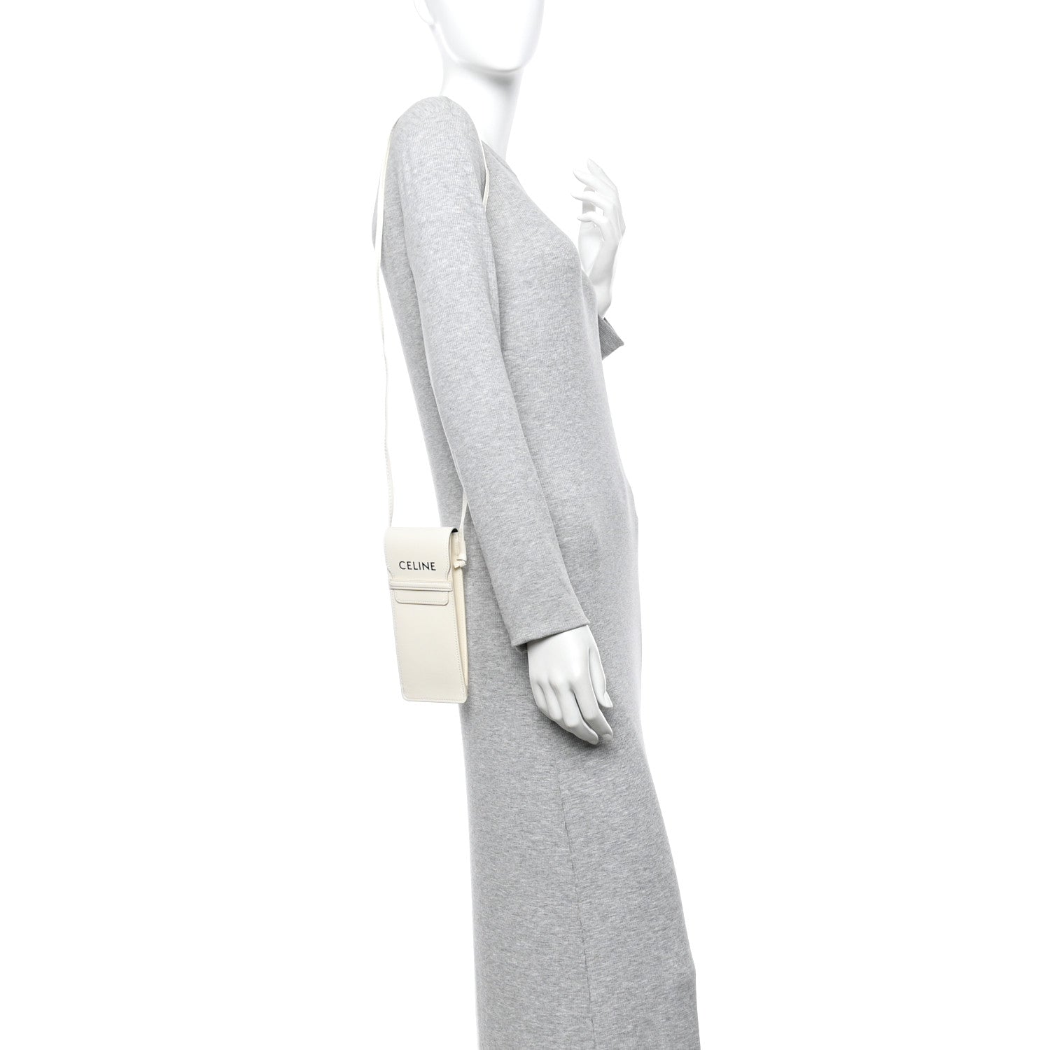 Celine Smooth Calfskin Sunglasses Pouch White 2 of 11