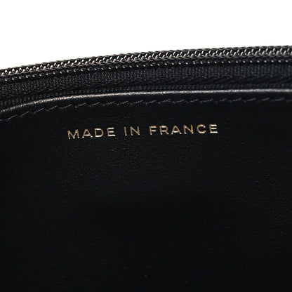 Chanel Caviar Quilted Enamel Coco Casino Wallet On Chain WOC Black 7 of 11