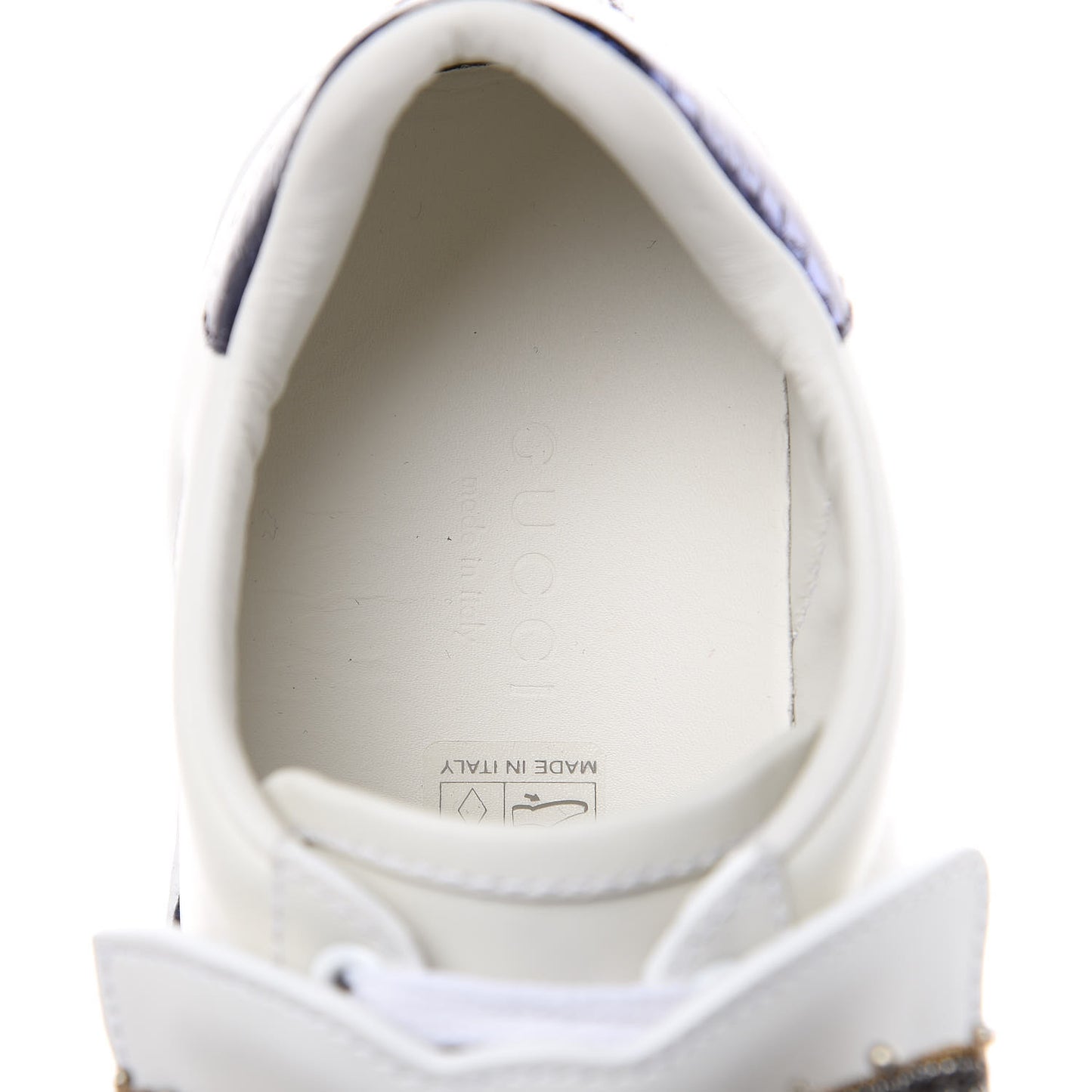 Calfskin Ayers Web Womens Ace Bow Lace Sneakers 34.5 White