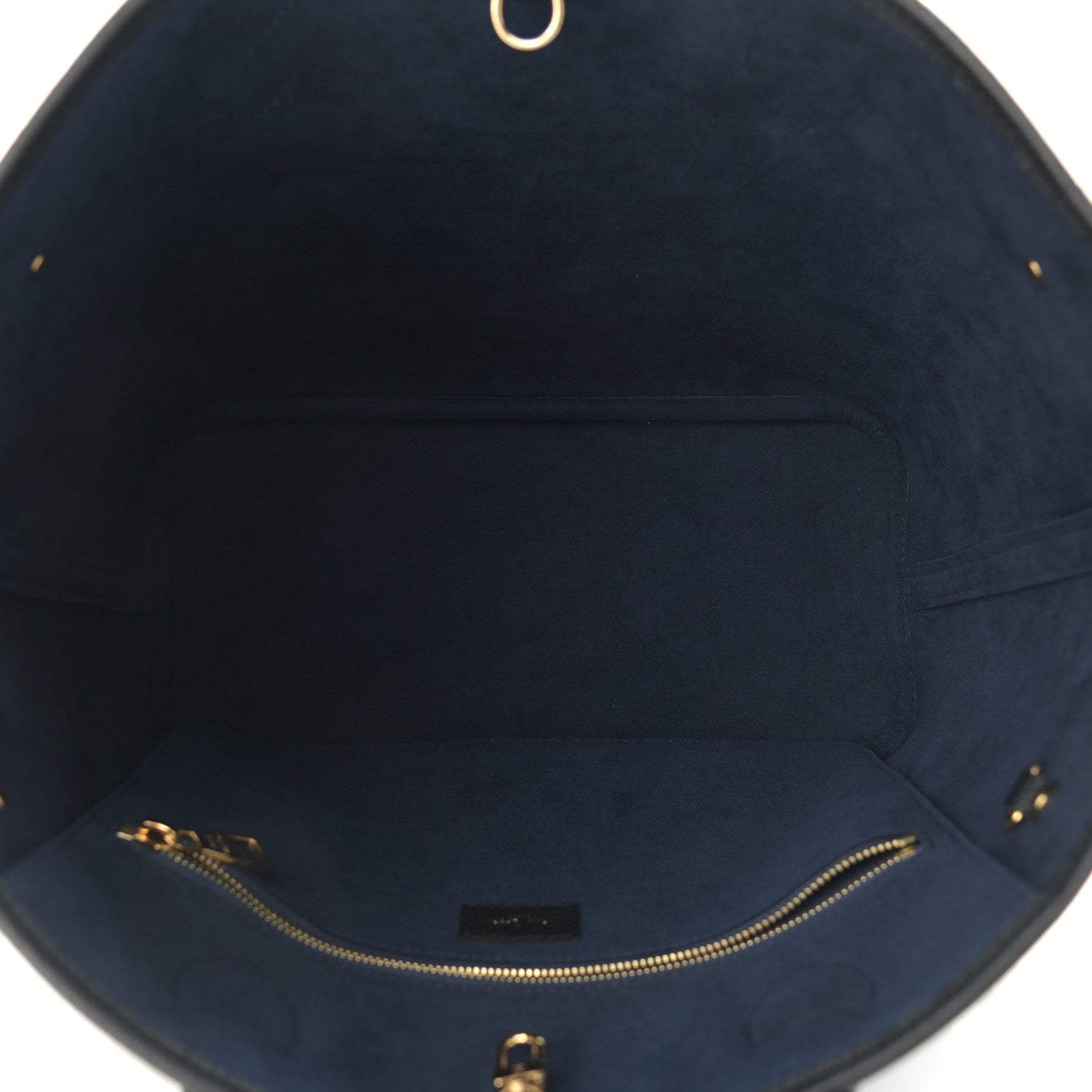 Louis Vuitton Empreinte Monogram Giant Neverfull MM Black 6 of 10