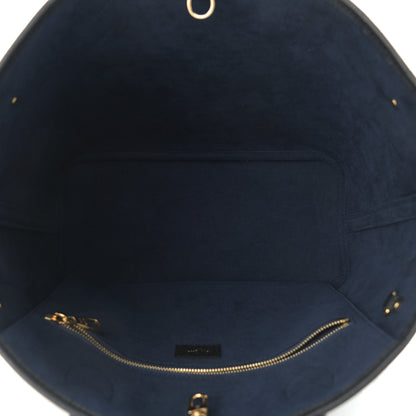Louis Vuitton Empreinte Monogram Giant Neverfull MM Black 6 of 10