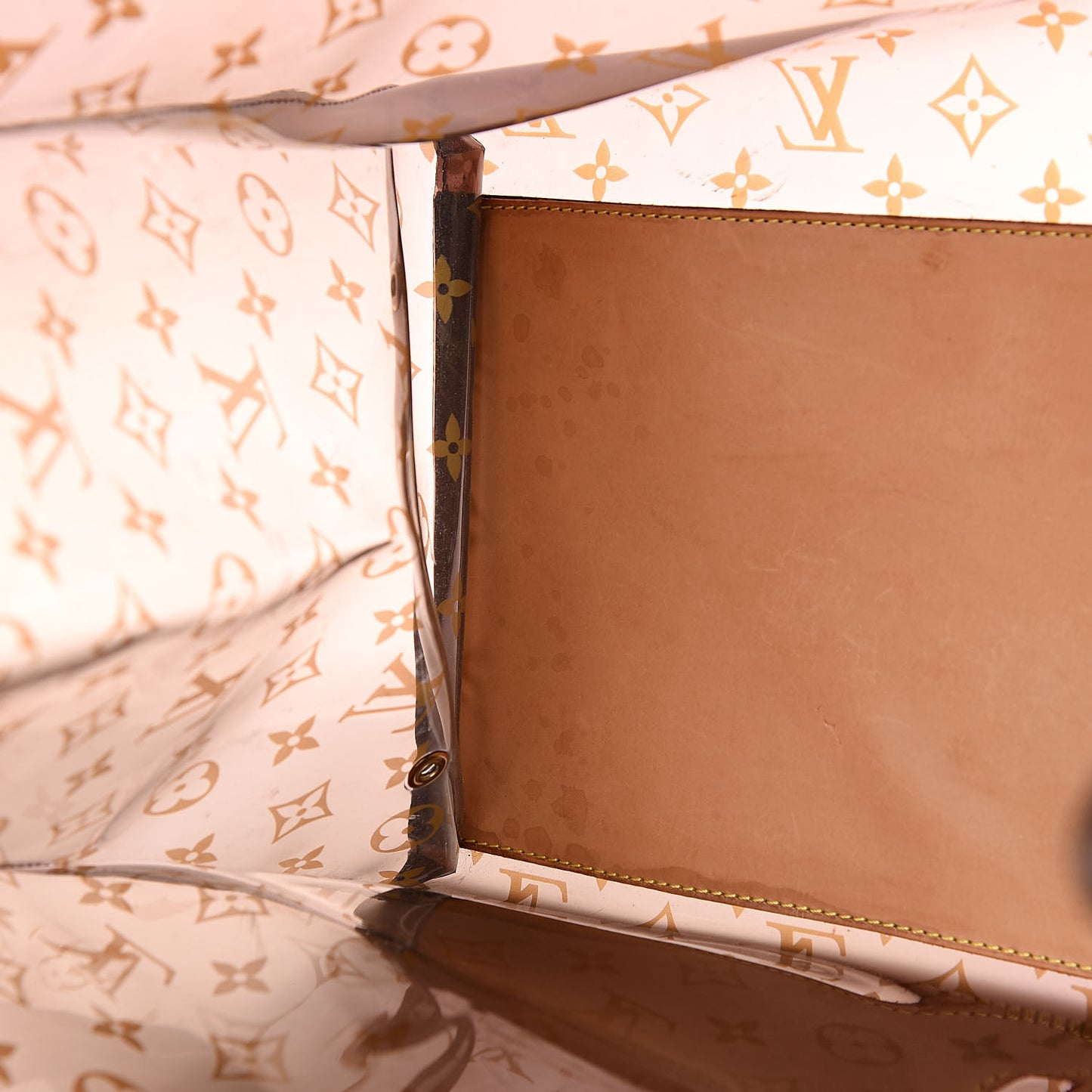 Vinyl Monogram Ambre Sac Cabas GM
