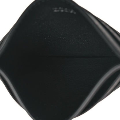 Christian Dior X SHAWN STUSSY Grained Calfskin Ox Head Card Holder Black 5 of 7