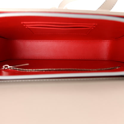 Christian Louboutin Calfskin Studded Carasky Crossbody Bag Powder 5 of 11