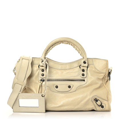 Balenciaga Agneau Classic Hardware City White 1 of 20