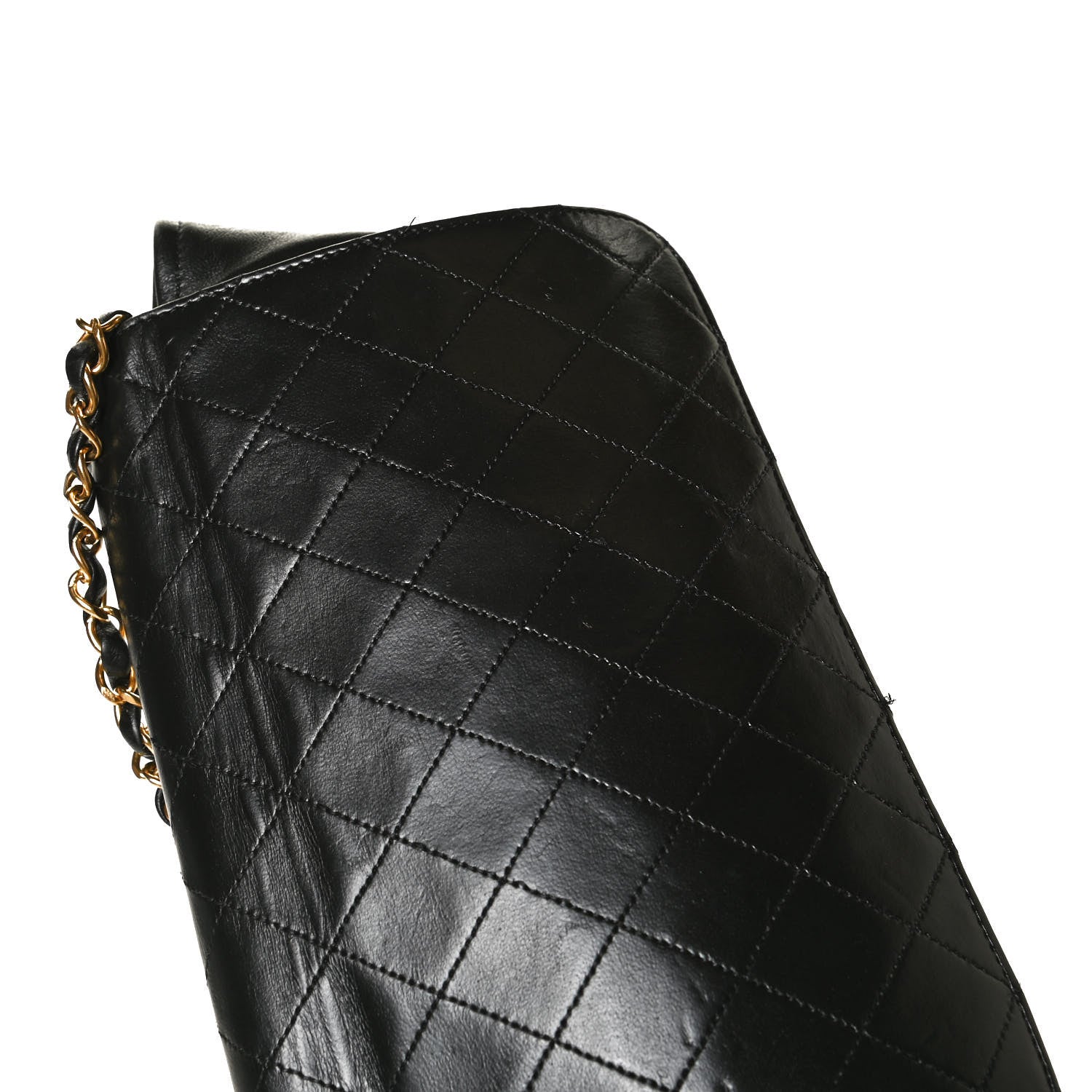 Chanel Lambskin Quilted Small Single Flap Black 11 of 11