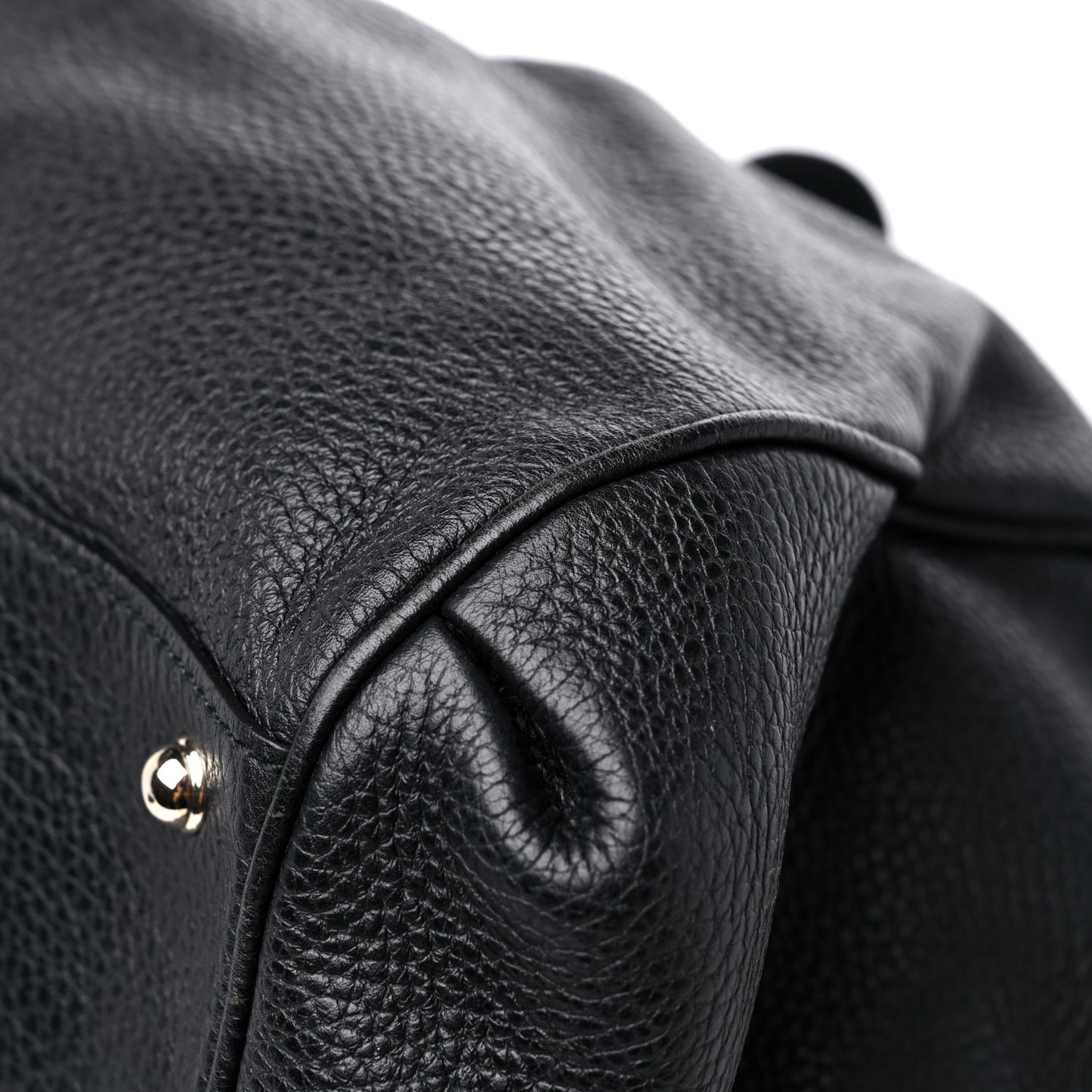 Pebbled Calfskin Broadway Tote Black