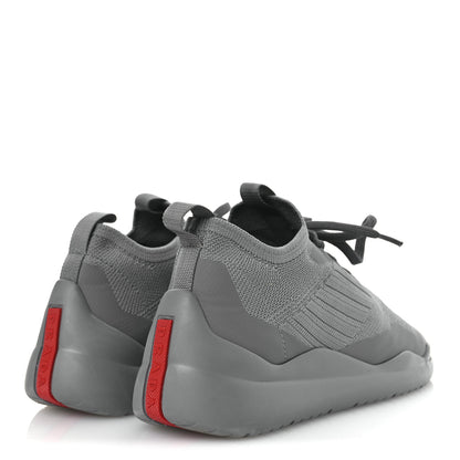 Prada Mesh Neoprene Toblach Low Top Sneakers 35 Acciaio 6 of 16