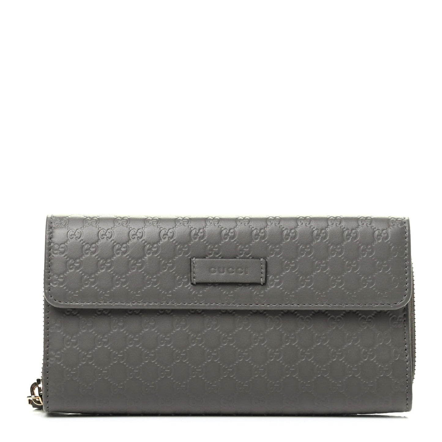Soft Microguccissima Continental Zip Wallet Loess