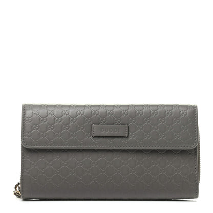 Gucci Soft Microguccissima Continental Zip Wallet Loess 1 of 9