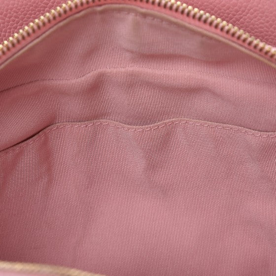 Caviar Quilted Petit Timeless Shopping Tote PTT Pink