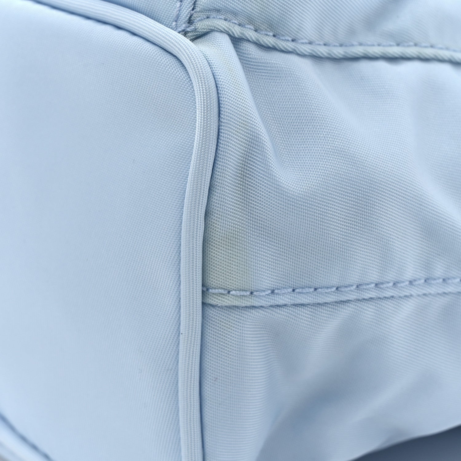Prada Nylon Vela Mini Crossbody Backpack Light Blue 11 of 11