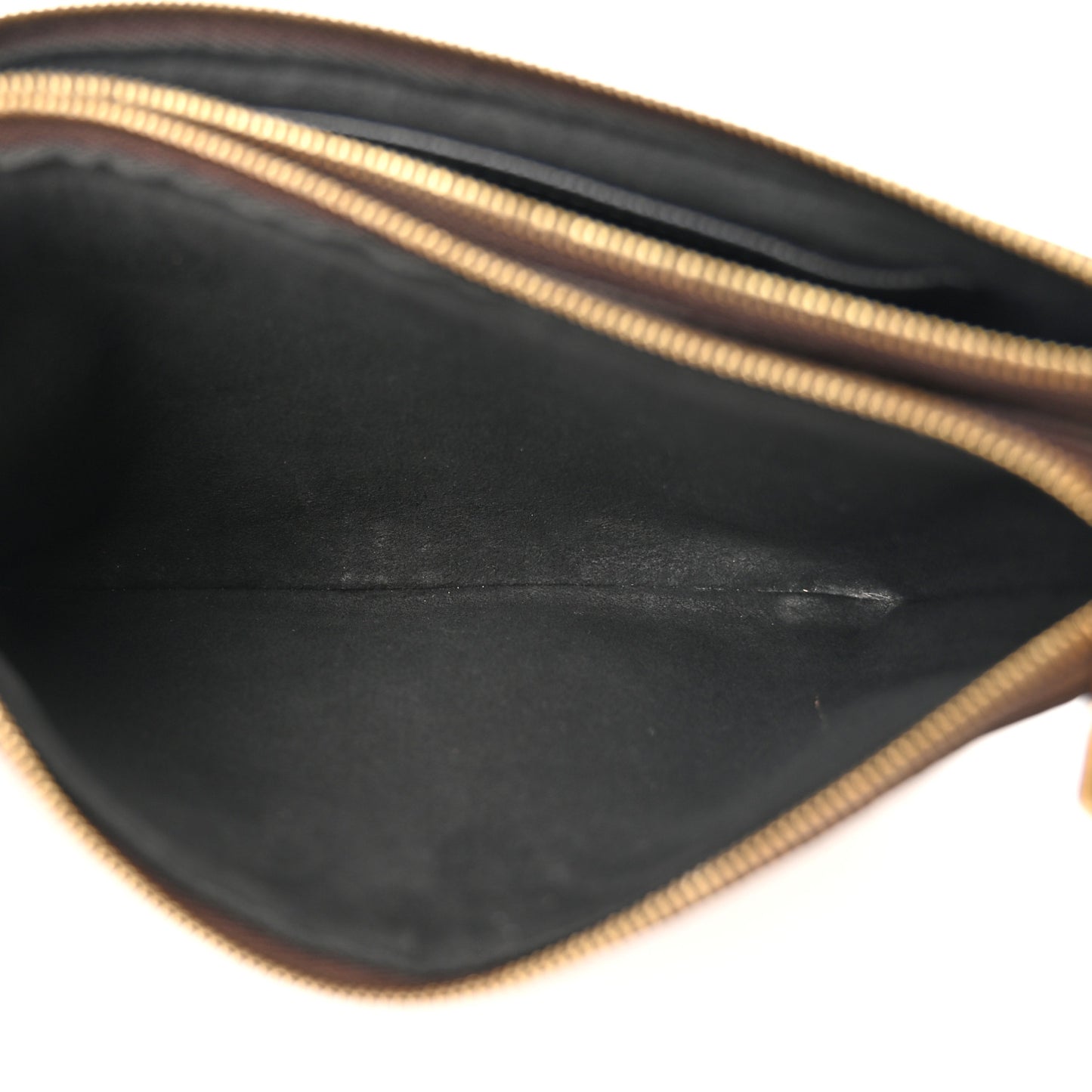 Reverse Monogram Giant Double Zip Pochette