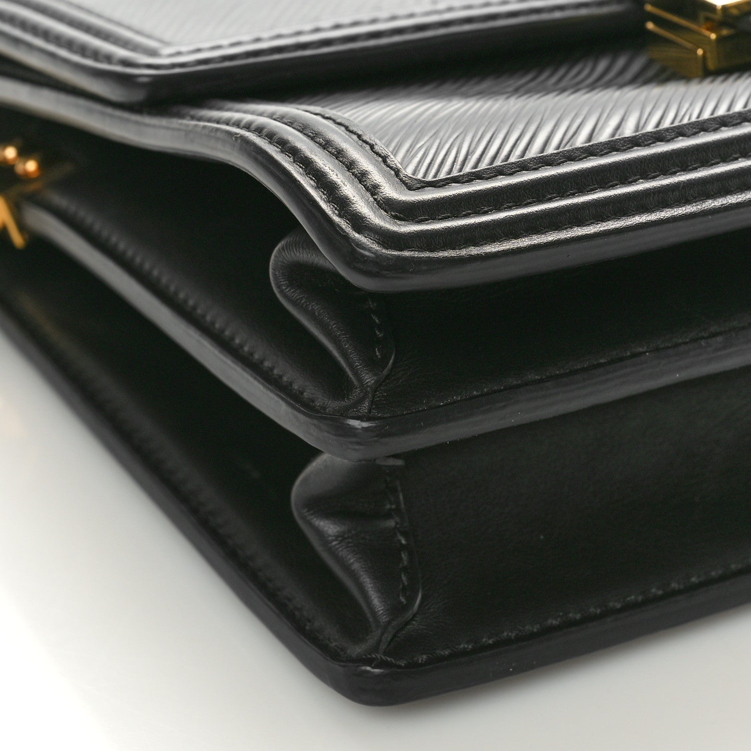 Louis Vuitton Epi Dauphine MM Black 8 of 9