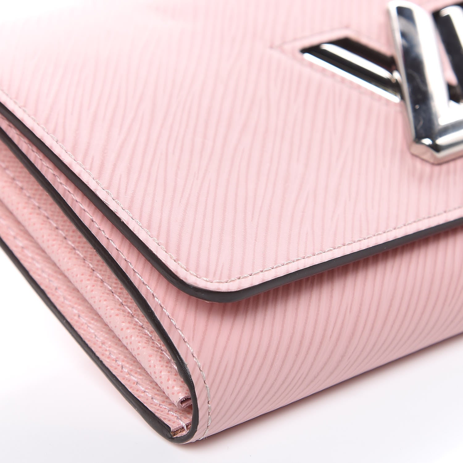 Louis Vuitton Epi Twist Wallet Rose Ballerine 10 of 13