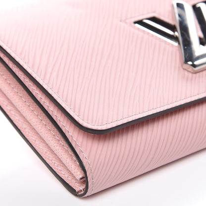 Louis Vuitton Epi Twist Wallet Rose Ballerine 10 of 13