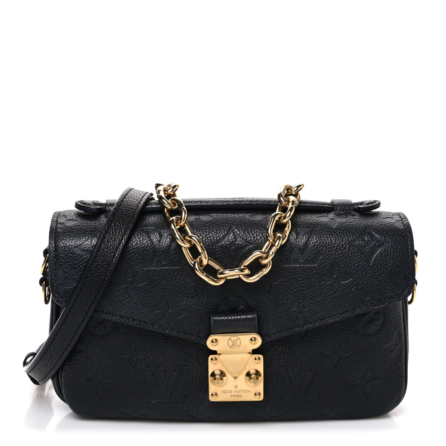 Louis Vuitton Empreinte Pochette Metis East West Black 1 of 10