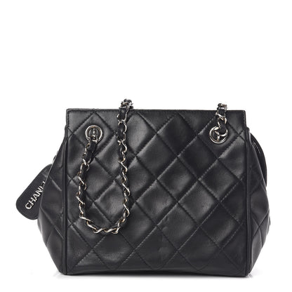 Chanel Lambskin Quilted Small Shoulder Bag Black 1 of 12