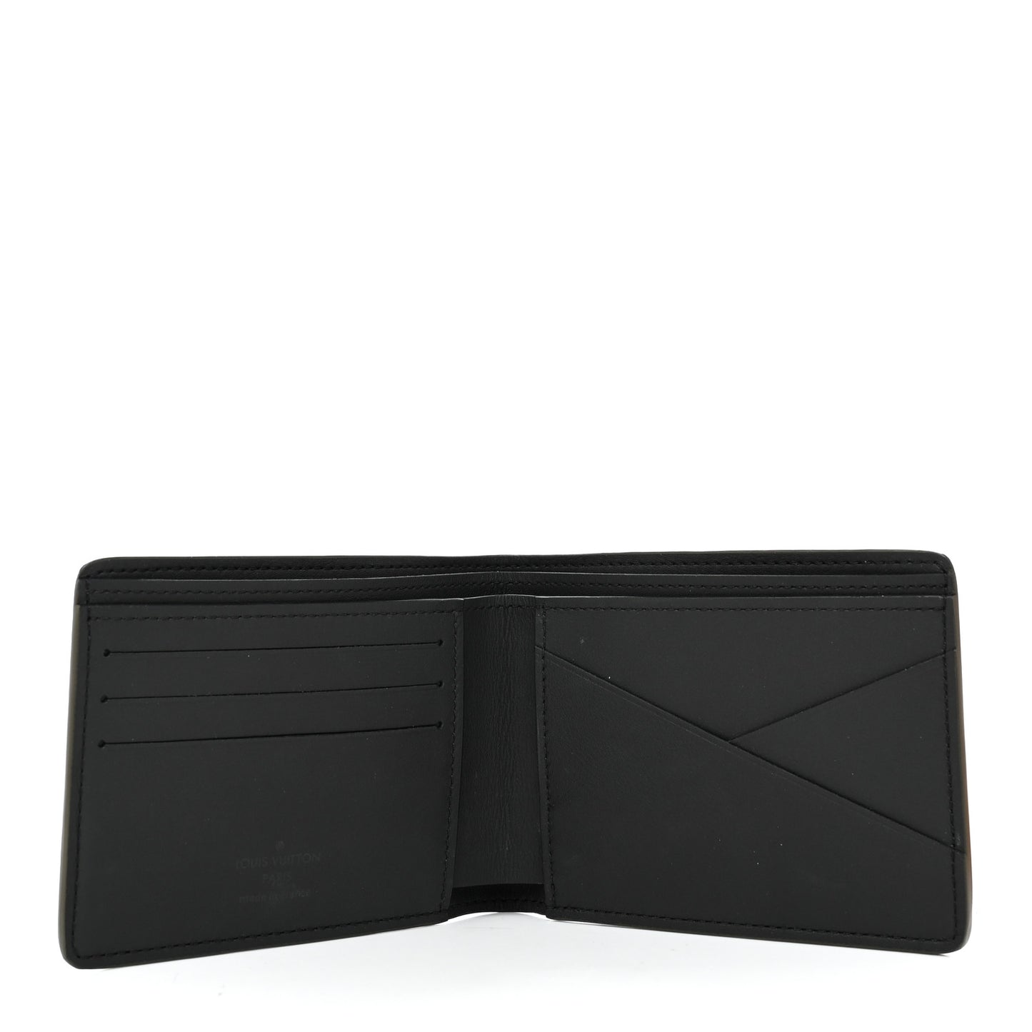 Calfskin Monogram Shadow Multiple Wallet Kaki