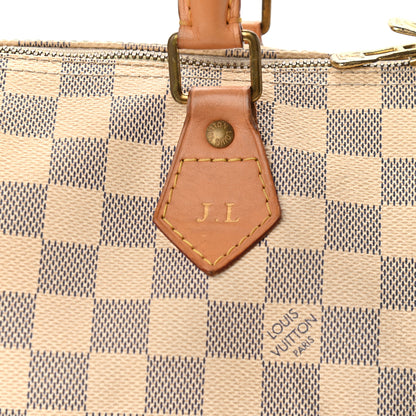 Louis Vuitton Damier Azur Speedy 30 10 of 12