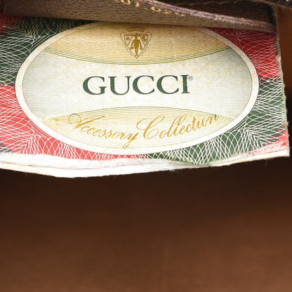 Gucci GG Supreme Monogram Large Zip Pouch Beige Brown 7 of 12