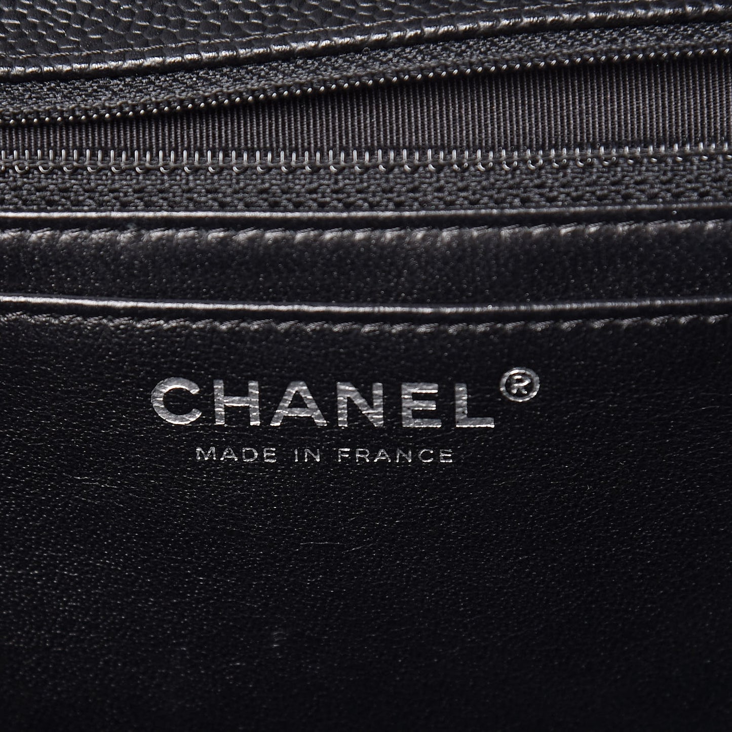 Caviar Quilted Jumbo Single Flap Black